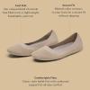 image:imageAllbirds Womens Tree Breezer Knit Ballet Flats SlipOn Everyday Round Toe Shoes Machine Washable Made with Natural MaterialsLight Khaki