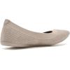image:imageAllbirds Womens Tree Breezer Knit Ballet Flats SlipOn Everyday Round Toe Shoes Machine Washable Made with Natural MaterialsMushroomMushroom Sole