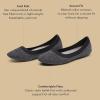 image:imageAllbirds Womens Tree Breezer Knit Ballet Flats SlipOn Everyday Round Toe Shoes Machine Washable Made with Natural MaterialsNatural Black  Stormy Grey Natural Black Sole