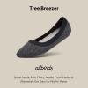 image:imageAllbirds Womens Tree Breezer Knit Ballet Flats SlipOn Everyday Round Toe Shoes Machine Washable Made with Natural MaterialsNatural Black  Stormy Grey Natural Black Sole