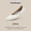 image:imageAllbirds Womens Tree Breezer Knit Ballet Flats SlipOn Everyday Round Toe Shoes Machine Washable Made with Natural MaterialsNatural White Natural White Sole