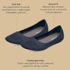 image:imageAllbirds Womens Tree Breezer Knit Ballet Flats SlipOn Everyday Round Toe Shoes Machine Washable Made with Natural MaterialsNavy Night Dark Navy Sole