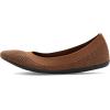 image:imageAllbirds Womens Tree Breezer Knit Ballet Flats SlipOn Everyday Round Toe Shoes Machine Washable Made with Natural MaterialsWarm CamelDark Anthracite Sole