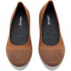 image:imageAllbirds Womens Tree Breezer Knit Ballet Flats SlipOn Everyday Round Toe Shoes Machine Washable Made with Natural MaterialsWarm CamelDark Anthracite Sole