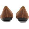 image:imageAllbirds Womens Tree Breezer Knit Ballet Flats SlipOn Everyday Round Toe Shoes Machine Washable Made with Natural MaterialsWarm CamelDark Anthracite Sole