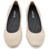image:imageAllbirds Womens Tree Breezer Knit Ballet Flats SlipOn Everyday Round Toe Shoes Machine Washable Made with Natural MaterialsWarm White Warm White Sole