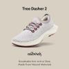 image:imageAllbirds Womens Tree Dasher 2 Active Running amp Walking SneakersBlizzard  Thunder Red Natural White Sole