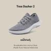 image:imageAllbirds Womens Tree Dasher 2 Active Running amp Walking SneakersMedium Grey Light Grey Sole