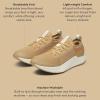 image:imageAllbirds Womens Tree Glider Everyday Active SneakersStony Beige Stony Cream Sole