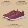 image:imageAllbirds Womens Tree Runner Everyday Sneakers Machine Washable Shoe Made with Natural MaterialsBotanic Red Blizzard Sole