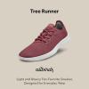 image:imageAllbirds Womens Tree Runner Everyday Sneakers Machine Washable Shoe Made with Natural MaterialsBotanic Red Blizzard Sole