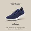 image:imageAllbirds Womens Tree Runner Everyday Sneakers Machine Washable Shoe Made with Natural MaterialsHazy Indigo Blizzard Sole