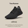 image:imageAllbirds Womens Tree Runner Everyday Sneakers Machine Washable Shoe Made with Natural MaterialsJet Black Black Sole