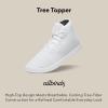 image:imageAllbirds Womens Tree Topper Lightweight HighTop Sneaker Breathable Everyday Casual ShoesBlizzard Blizzard Sole