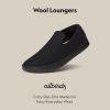 image:imageAllbirds Womens Wool Lounger Everyday SlipOn SneakersNatural Black Natural Black Sole