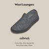 image:imageAllbirds Womens Wool Lounger Everyday SlipOn SneakersNatural Grey Natural Grey Sole