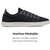 image:imageAllbirds Womens Wool Piper Casual SneakersTrue Black White Sole