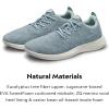 image:imageAllbirds Womens Wool Runner Everyday Sneakers Machine Washable Shoe Made with Natural MaterialsBark Grey Natural White Sole