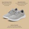 image:imageAllbirds Womens Wool Runner Go Breathable Merino Wool SneakersMedium Grey Blizzard Sole