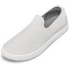 image:imageAllbirds Mens Tree Lounger Everyday SlipOn Sneakers Machine Washable Shoe Made with Natural MaterialsKaikoura White White Sole