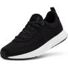 image:imageAllbirds Womens Courier Lightweight RetroInspired Everyday SneakerNatural Black Blizzard Sole