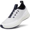 image:imageAllbirds Womens Tree Runner Go Utility Rugged Everyday SneakerBlizzard  Deep Navy Natural White Sole