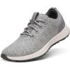 image:imageAllbirds Womens Wool Runner NZ Waterproof Comfortable Everyday Weatherproof SneakersMedium Grey Natural White Sole
