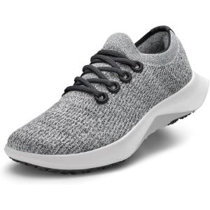 image:imageAllbirds Mens Tree Dasher 2 Active Running amp Walking SneakersBlizzard  Natural Black Blizzard Sole