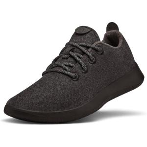 image:imageAllbirds Mens Wool Runner Everyday Sneakers Machine Washable Shoe Made with Natural MaterialsNatural Black Black Sole