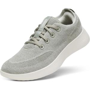 image:imageAllbirds Womens Tree Runner Go Everyday SneakersHazy Pine Natural White Sole