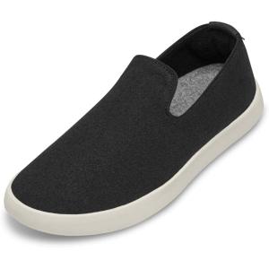 image:imageAllbirds Womens Wool Lounger Everyday SlipOn SneakersTrue Black Cream Sole