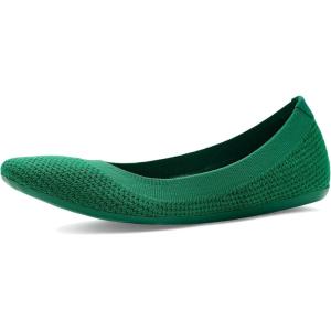 image:imageAllbirds Womens Tree Breezer Knit Ballet Flats SlipOn Everyday Round Toe Shoes Machine Washable Made with Natural MaterialsVerdant Green Verdant Green Sole