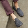 image:imageAllbirds Mens Wool Lounger Everyday SlipOn SneakersTrue Black Cream Sole