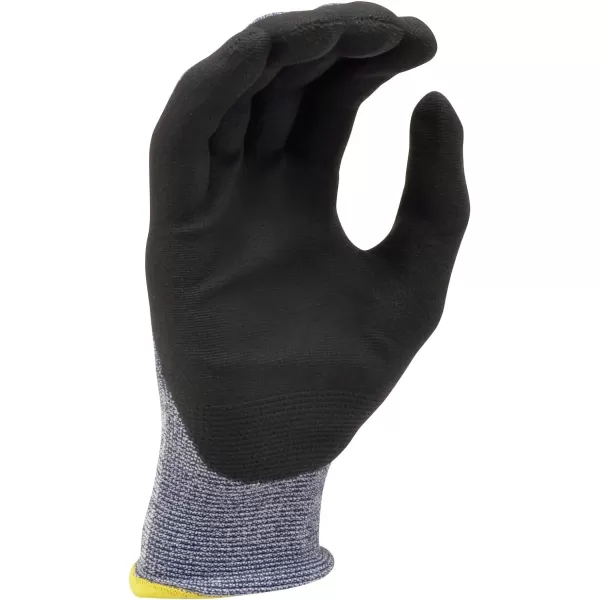 Walker's HPPE A3 Improved Grip Cut Resistant Gloves W/Sandy Foam Palm - X-Large High Performance, Durable