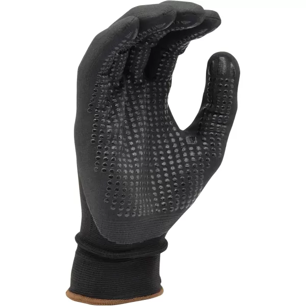 Walker's Nylon Gloves Xtra Grip W/Foam Palm Coating -Medium