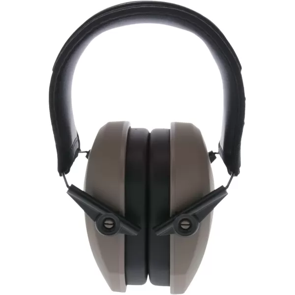 Walker's Razor Slim Passive Earmuffs Ultra Low Profile 27dB NRR Light Weight