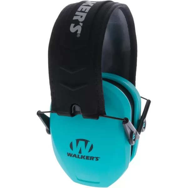 Walker's Razor Slim Passive Earmuffs Ultra Low Profile 27dB NRR Light Weight