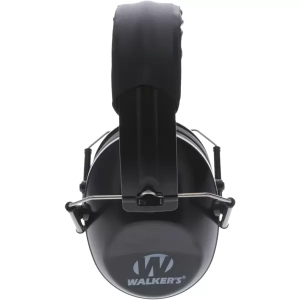 Walker's Razor Slim Passive Earmuffs Ultra Low Profile 27dB NRR Light Weight