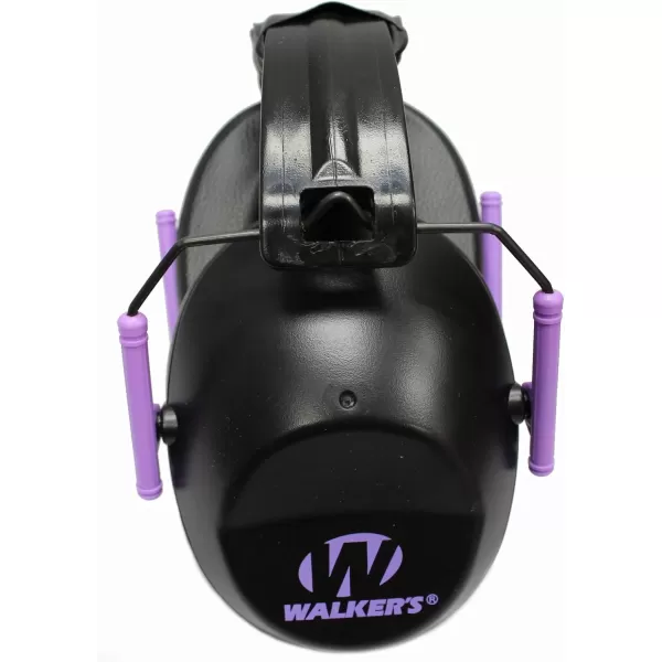 Walker's Unisex Adult's Lightweight Foldable Hearing Protection 22 dB Noise Reduction Pro Low-Profile Earmuffs