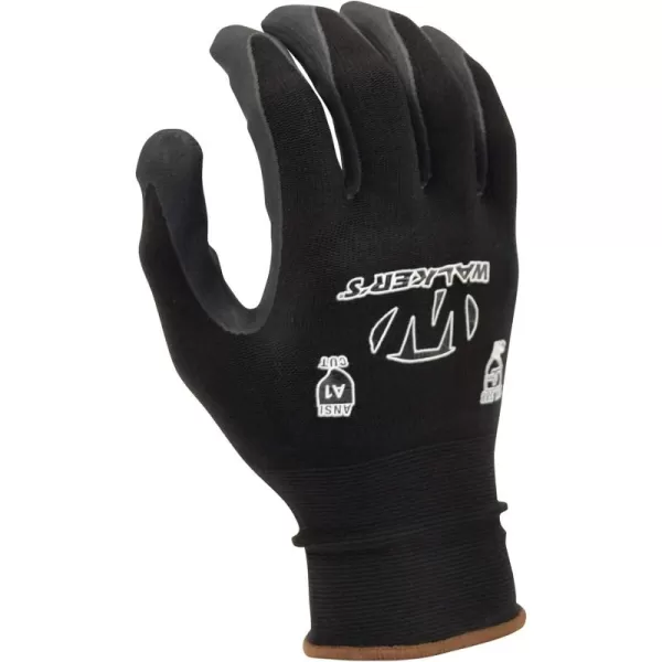 Walker's Nylon Gloves Xtra Grip W/Foam Palm Coating -Medium