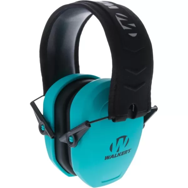 Walker's Razor Slim Passive Earmuffs Ultra Low Profile 27dB NRR Light Weight