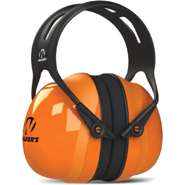 Walker's Saftey Passive Safety Muff - Large Sculpted Cups Will not Interfere with Helmets or Hardhats, Multicolor