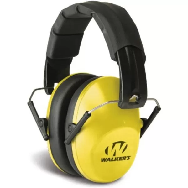 Walker's Unisex Adult's Lightweight Foldable Hearing Protection 22 dB Noise Reduction Pro Low-Profile Earmuffs