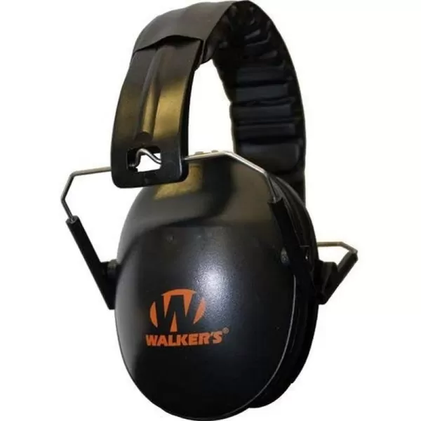 Walker's Youth Children’s Low Profile Padded Headband Adjustable Folding Noise-Reducing Hearing Protection Earmuffs