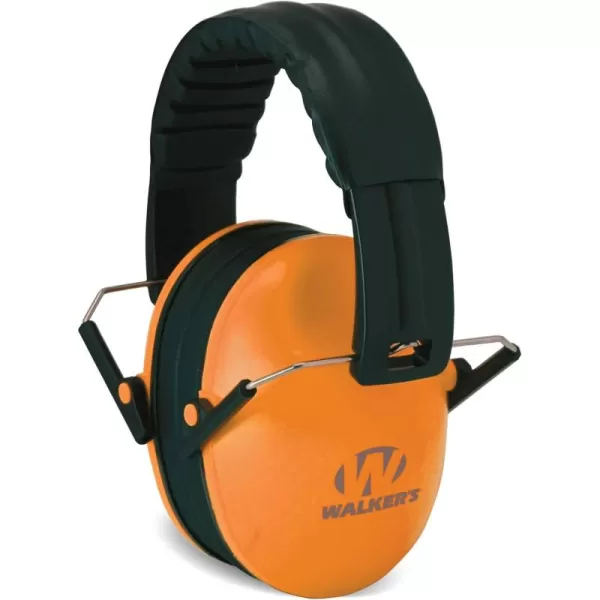 Walker's Youth Children’s Low Profile Padded Headband Adjustable Folding Noise-Reducing Hearing Protection Earmuffs