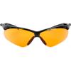 imageWalkers Crosshair Sport Shooting Glasses  Lightweight ImpactResistant Lenses Soft NonSlip UV Protection Hunting RangeAmber