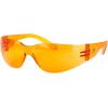 imageWalkers Unisex Clearview Sport Shooting Glasses ImpactResistant WrapAround Hunting Shooting Ballistic Safety EyewearAmber