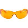 imageWalkers Unisex Clearview Sport Shooting Glasses ImpactResistant WrapAround Hunting Shooting Ballistic Safety EyewearAmber
