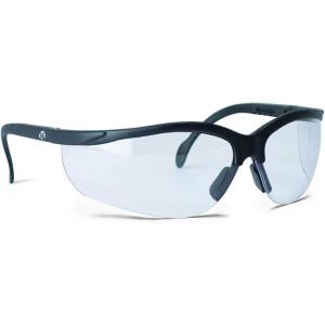 imageWalkers Sport HighGrade Polycarbonate Lenses Half Frame Soft Rubber Nose Piece Adjustable Safety Shooting GlassesClear