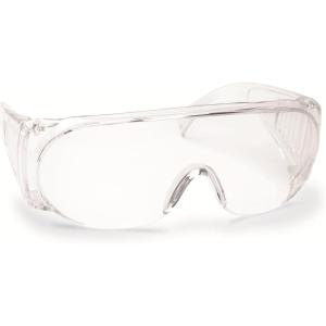 imageWalkers Unisex Full Coverage Sports Glasses ImpactResistant UV Protection Shooting Ballistic Safety Eyewear Over GlassesClear